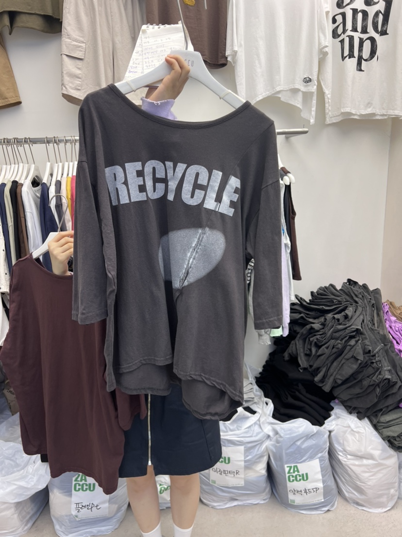 ZACCU韓國直郵東大門代購女裝新品推薦24春夏時尚人氣T恤ZACCUT恤圖色2