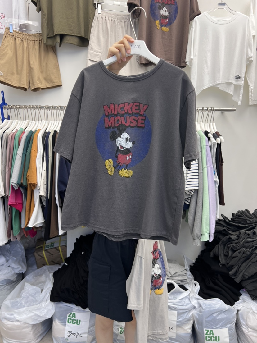ZACCU韓國直郵東大門代購女士新品熱賣休閑真品推薦職業T恤ZACCUT恤圖色2
