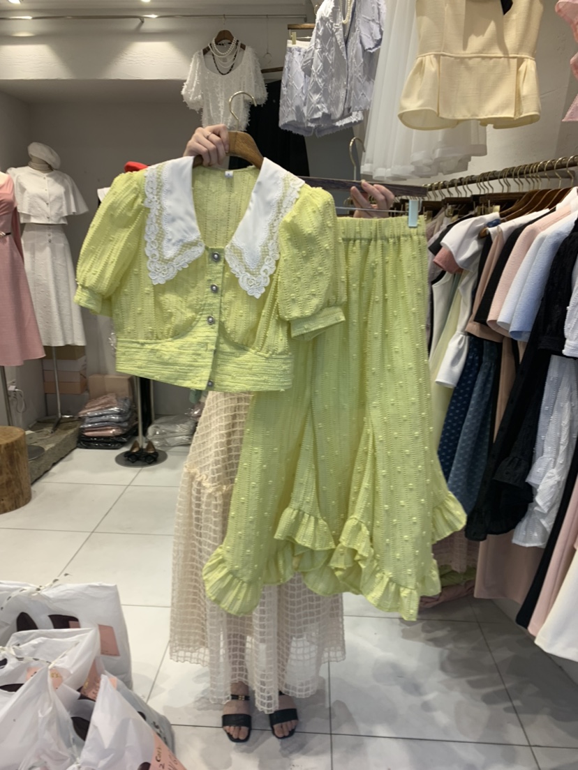 Cat.s韓國直郵東大門代購女裝新品真品人氣時尚職業24春夏套裝Cat.s____套裝