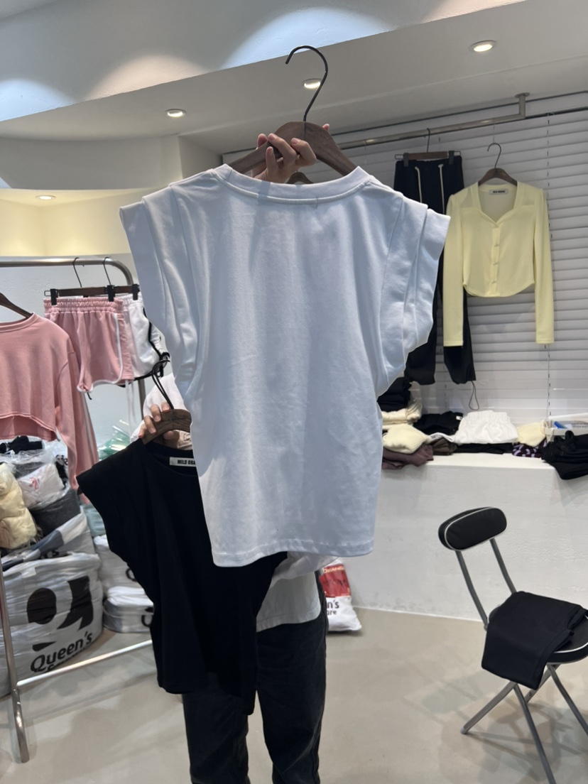 MILD ORANGE直郵韓國代購女裝新品推薦熱賣職業真品24春夏T恤MILD ORANGET恤