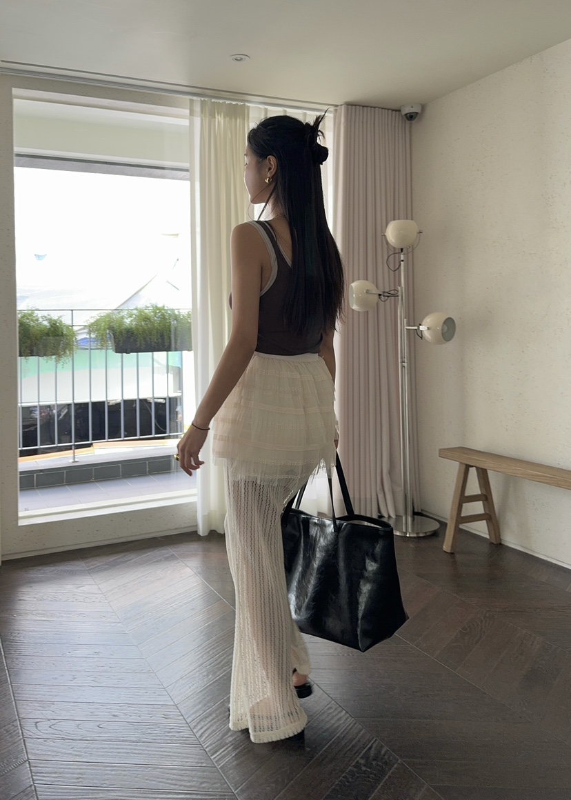 OUPPT韓國直郵女裝新品推薦真品24春夏時尚熱賣人氣休閑褲OUPPT休閑褲