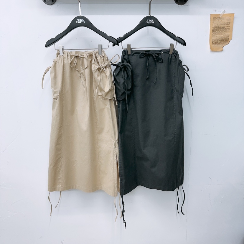 PALETTE直郵韓國代購女裝新款時尚24春夏休閑半身裙中短裙PALETTE半身裙/中短裙
