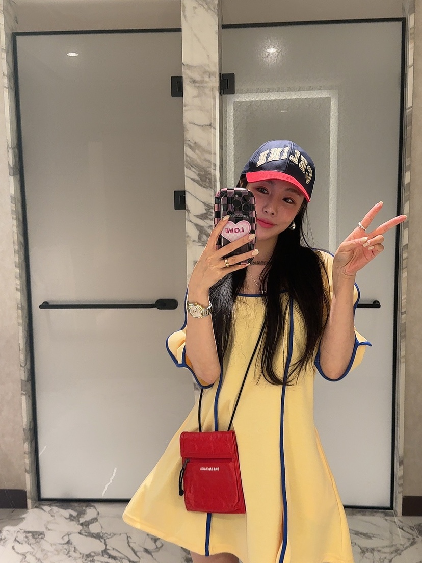 PALETTE直郵韓國代購女裝新款職業推薦真品24春夏休閑連衣裙PALETTE連衣裙