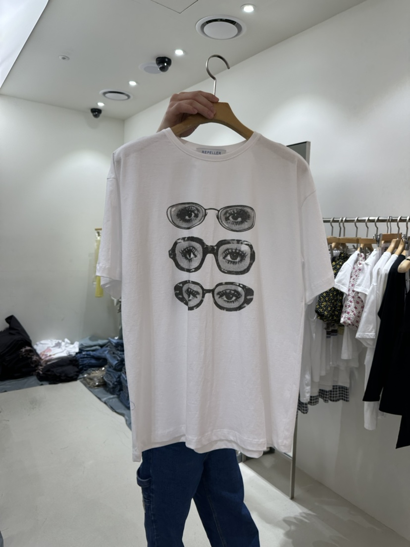 REPELLER韓國直郵東大門代購女裝新品休閑熱賣推薦時尚24春夏T恤REPELLERT恤