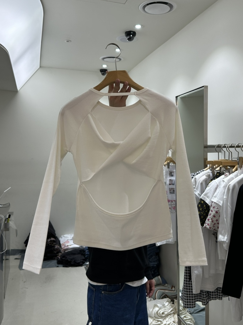 REPELLER韓國直郵東大門代購女裝新品真品職業時尚推薦長袖T恤REPELLER長袖T恤