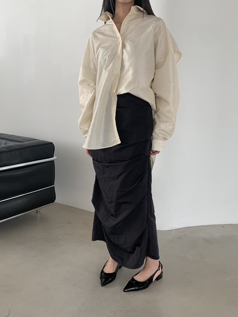 RIDGE-P韓國直郵女裝新款真品推薦休閑熱賣24春夏人氣長裙RIDGE-P長裙
