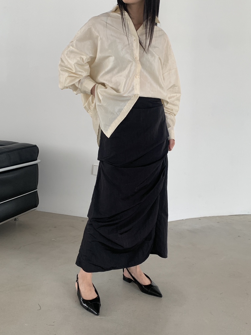 RIDGE-P韓國直郵女裝新款真品推薦休閑熱賣24春夏人氣長裙RIDGE-P長裙