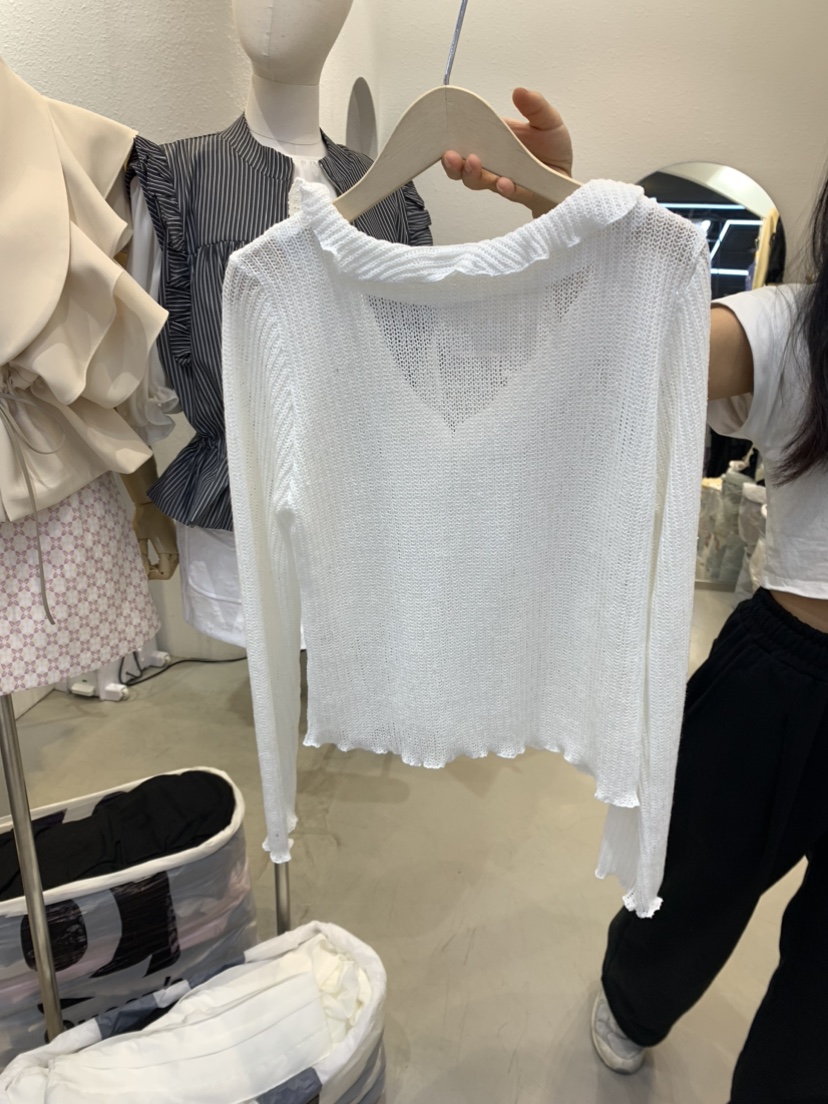 THE GARO韓國直郵女裝新品推薦職業24春夏時尚真品針織衫HYPEARL針織衫