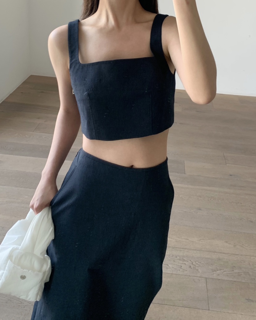 UTRE直郵韓國代購女裝新款真品24春夏人氣推薦職業吊帶背心UTRE吊帶/背心
