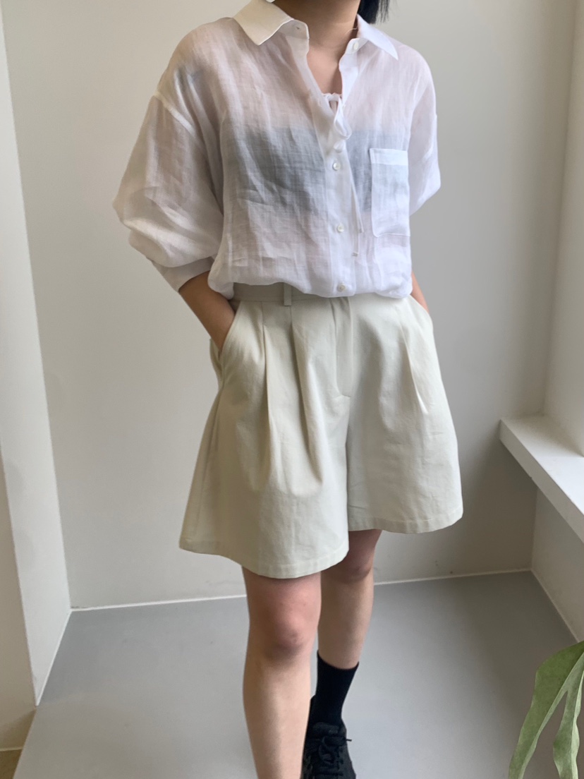 DE MERRY韓國直郵女士新品時尚24春夏人氣休閑襯衫蕾絲衫HOUSE OF/DE MERRY襯衫/蕾絲衫