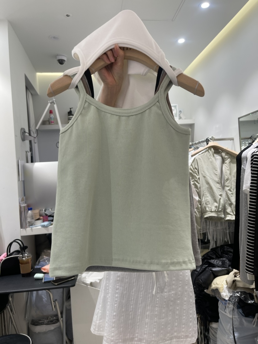 LEAP韓國直郵女裝新品真品熱賣人氣職業24春夏推薦吊帶背心NINESQUARED吊帶/背心圖色2