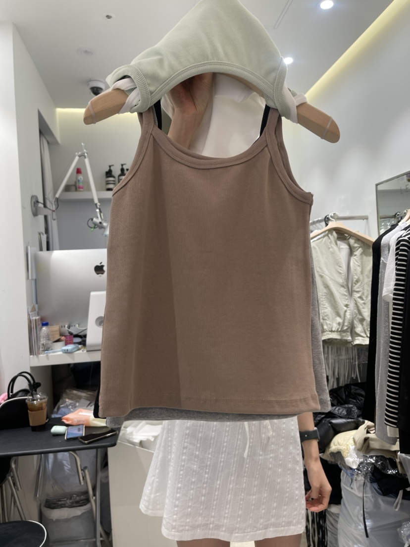 LEAP韓國直郵女裝新品真品熱賣人氣職業24春夏推薦吊帶背心NINESQUARED吊帶/背心圖色3