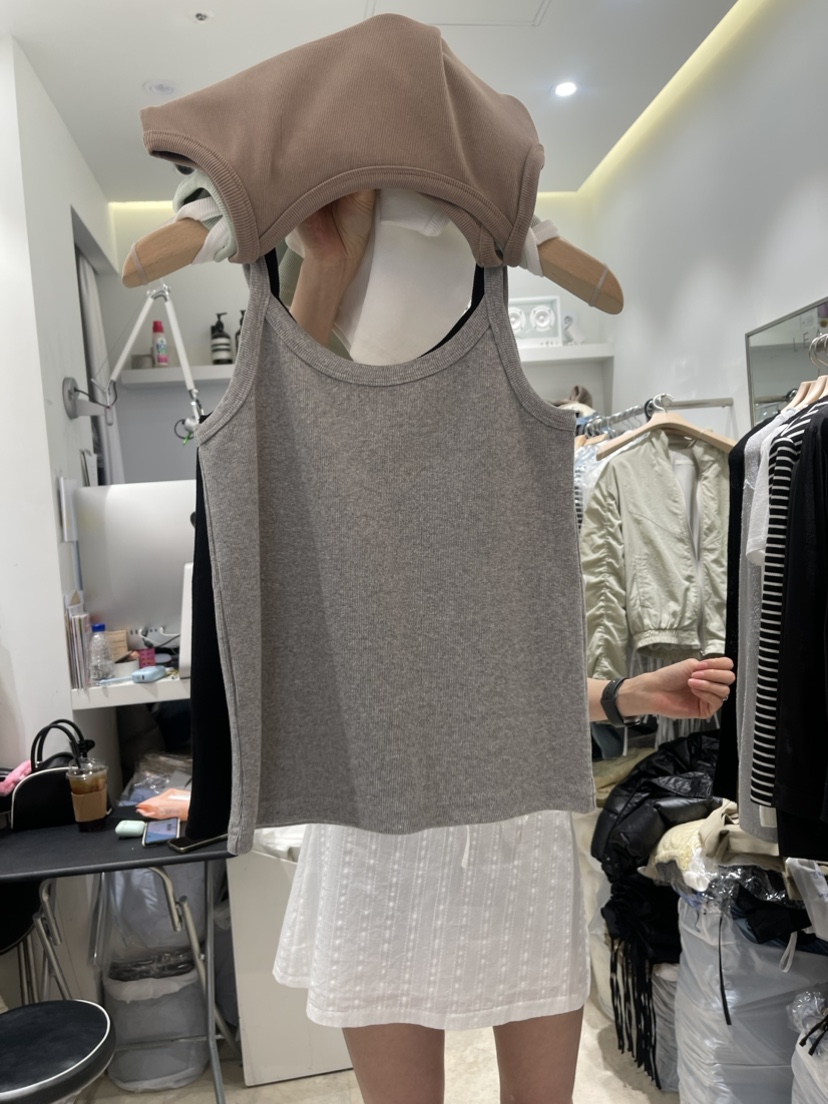 LEAP韓國直郵女裝新品真品熱賣人氣職業24春夏推薦吊帶背心NINESQUARED吊帶/背心圖色4