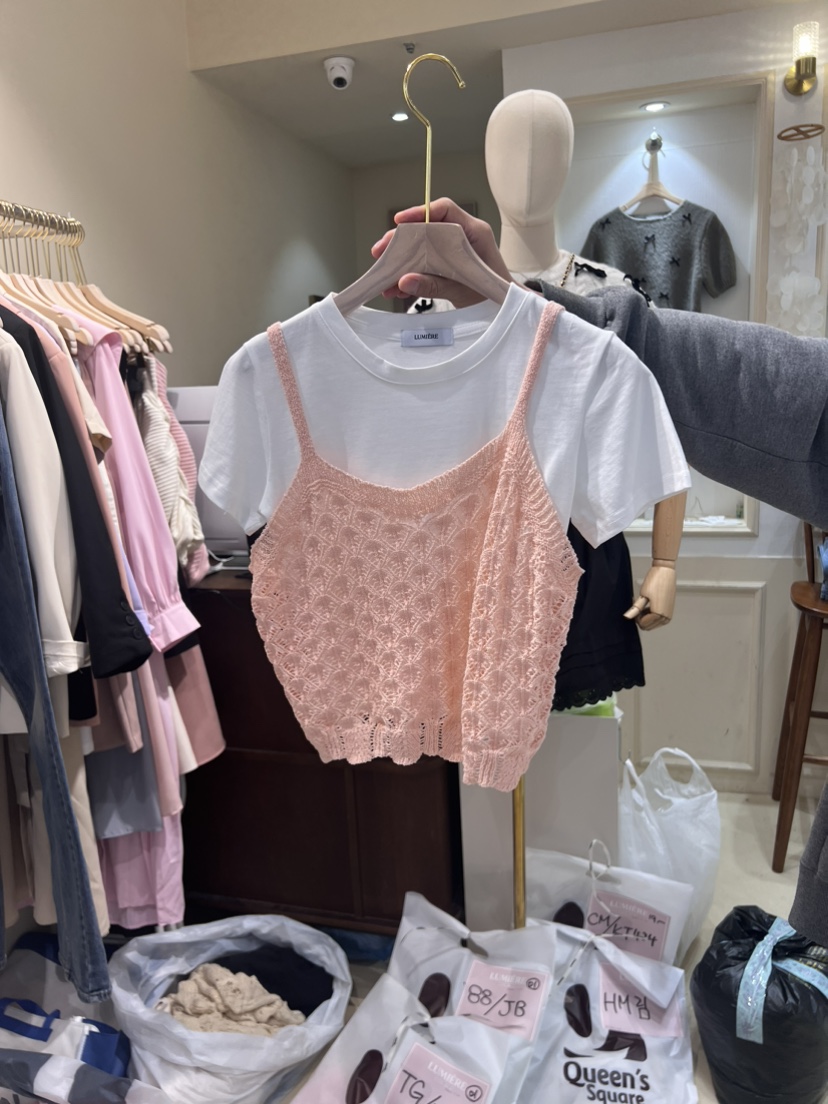 LUMIERE直郵韓國代購女裝新品人氣休閑24春夏時尚熱賣套裝LUMIERE套裝圖色3