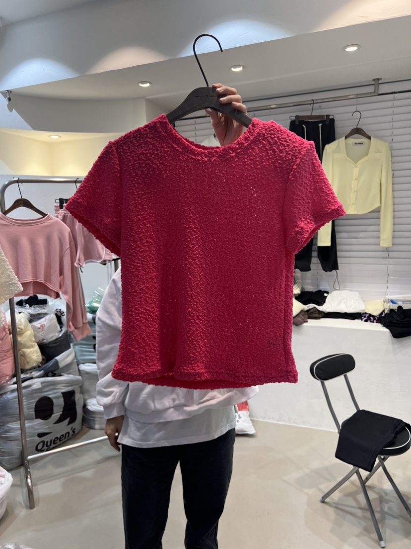 MILD ORANGE直郵韓國代購女裝新品職業真品推薦24春夏T恤MILD ORANGET恤圖色2