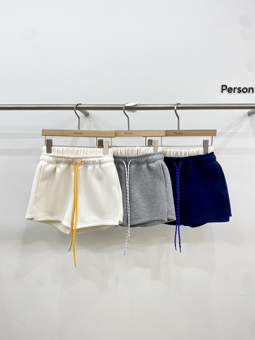 Person韓國直郵東大門實拍女裝新品職業時尚休閑真品24春夏短褲PERSON短褲