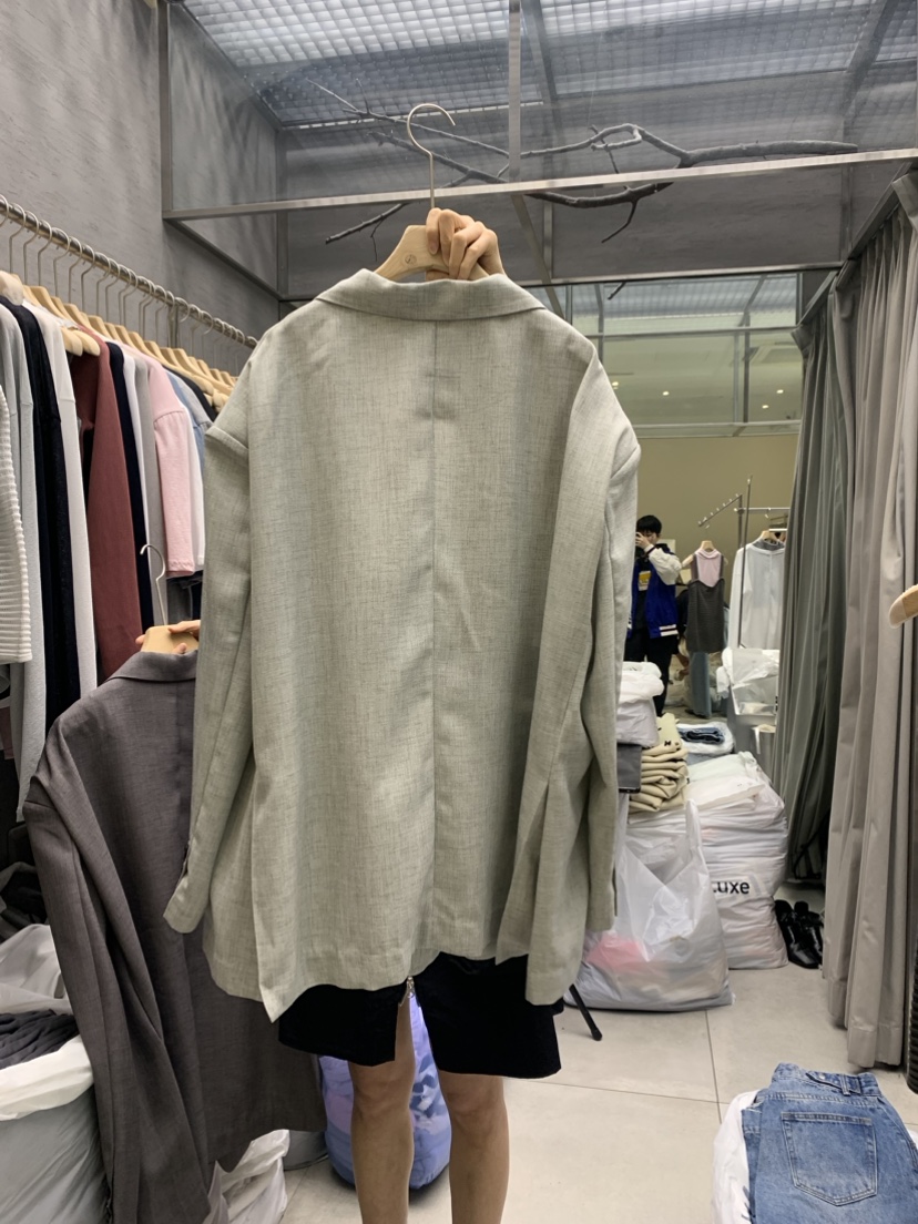 TOPQUEEN韓國直郵東大門代購女裝新品人氣職業時尚24春夏夾克UOOV夾克