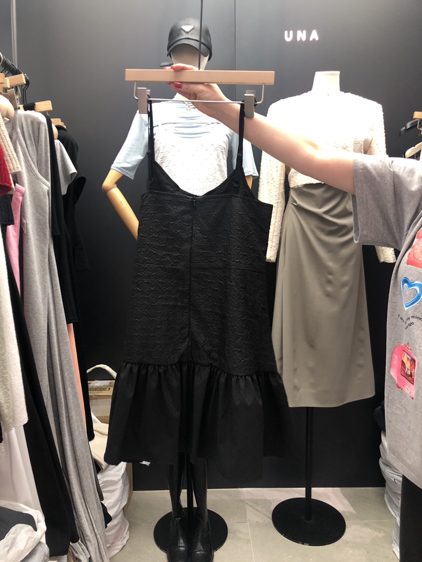 UNA直郵韓國代購女裝新品職業真品時尚休閑人氣熱賣推薦連衣裙THEMAY/UNA連衣裙