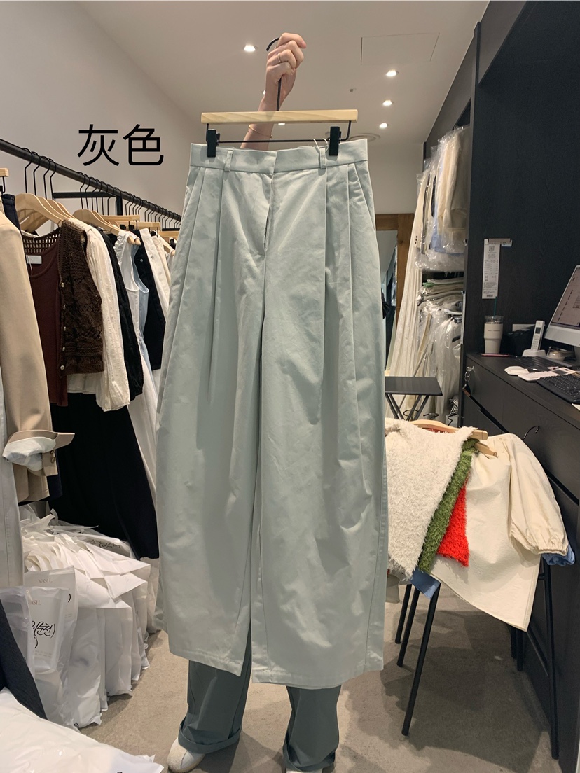 VASIL韓國直郵女裝新品人氣24春夏真品熱賣職業時尚休閑褲VASIL休閑褲圖色2