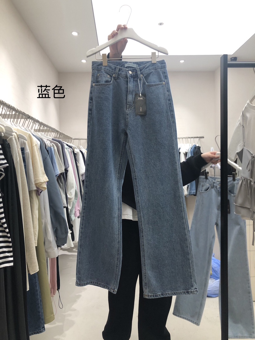 VERY WELL韓國直郵東大門代購女裝新品休閑人氣真品牛仔褲my juni牛仔褲圖色2
