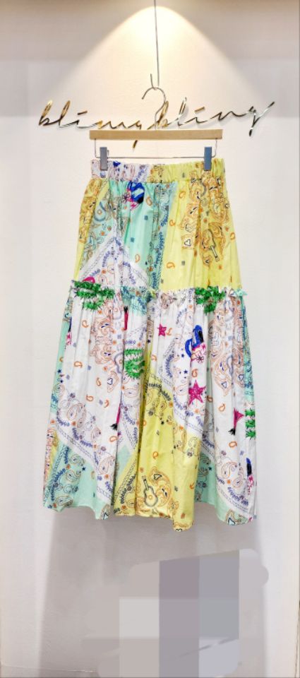 BLING BLING韓國直郵東大門實拍女裝新品休閑真品人氣長裙BLING BLING-S長裙