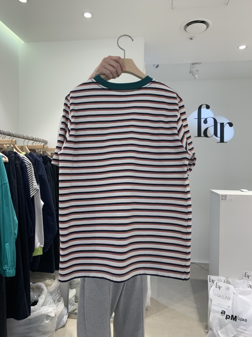 FAR直郵韓國代購女裝新品真品人氣熱賣職業推薦休閑24春夏T恤X-MOODT恤