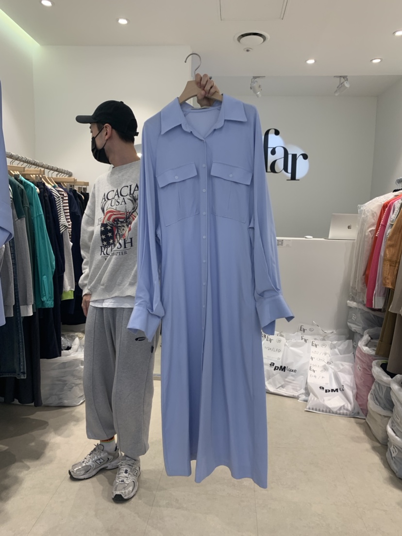 FAR韓國直郵東大門代購女裝新品真品休閑人氣時尚推薦連衣裙X-MOOD連衣裙圖色2