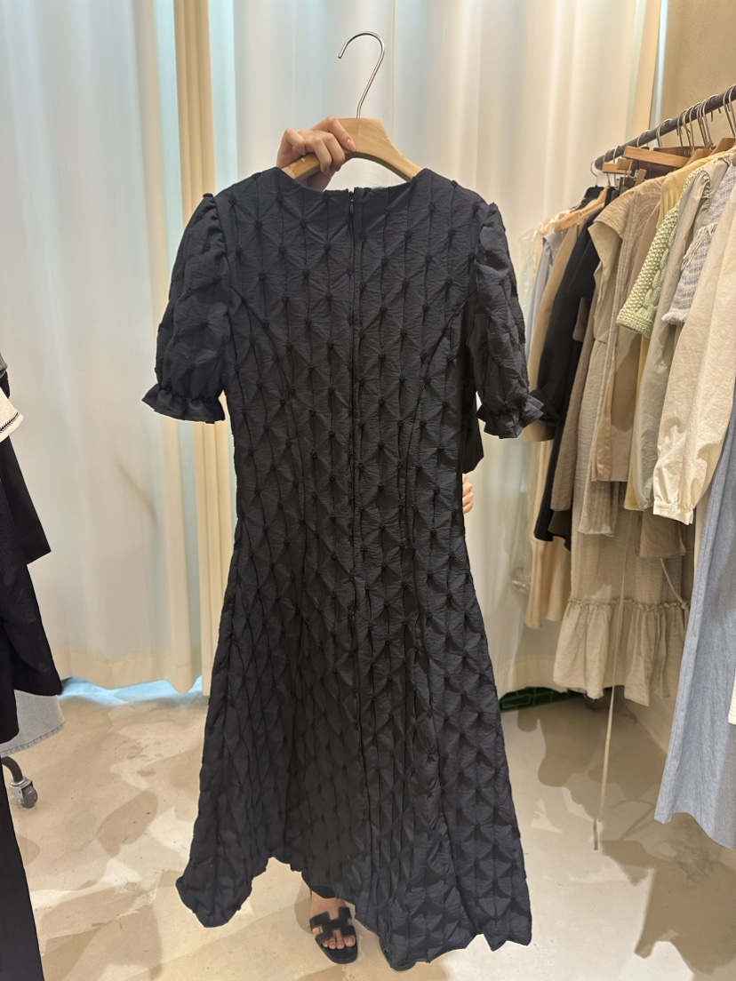 HUE韓國直郵東大門實拍女裝新品熱賣24春夏職業推薦連衣裙ERIA/HUE連衣裙