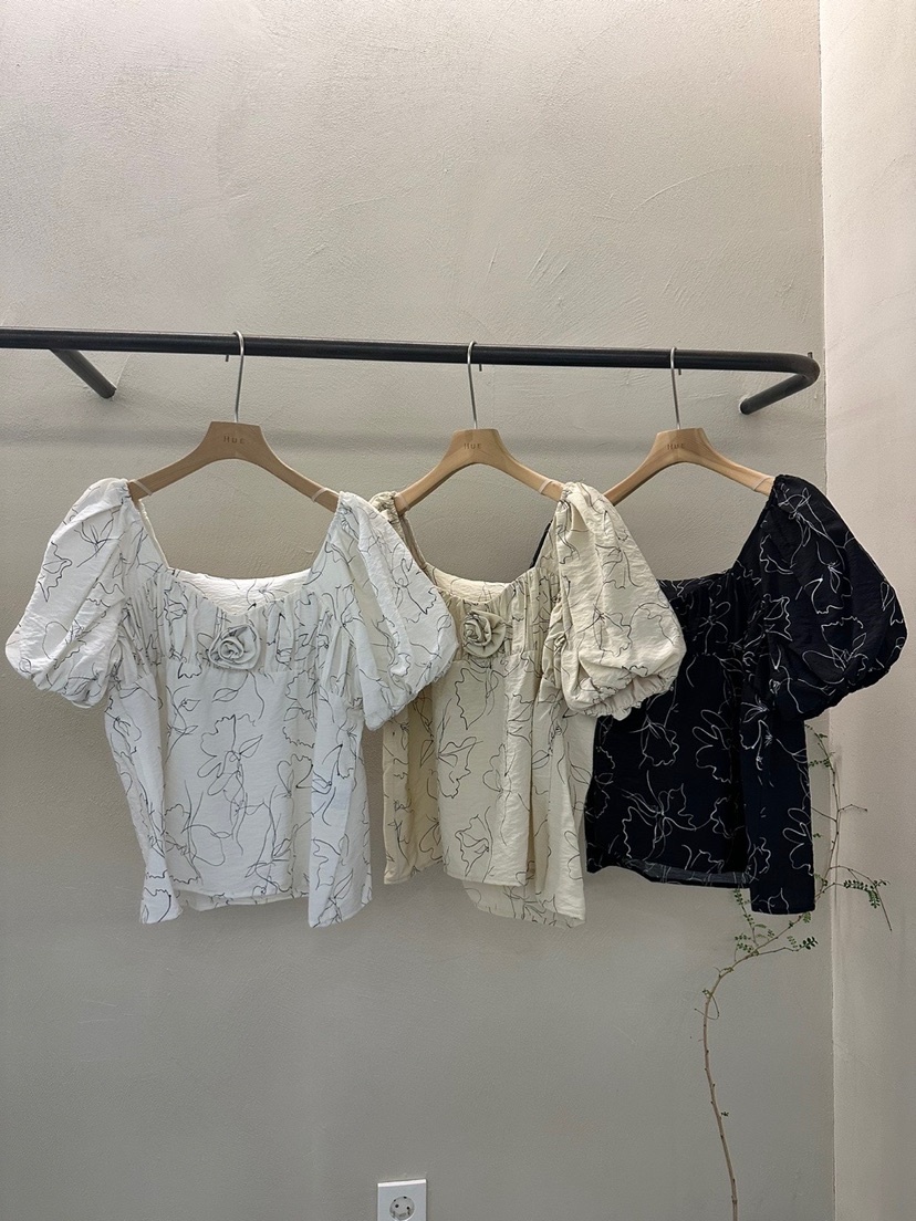 HUE直郵韓國代購女裝新品熱賣職業24春夏真品休閑襯衫蕾絲衫ERIA/HUE襯衫/蕾絲衫