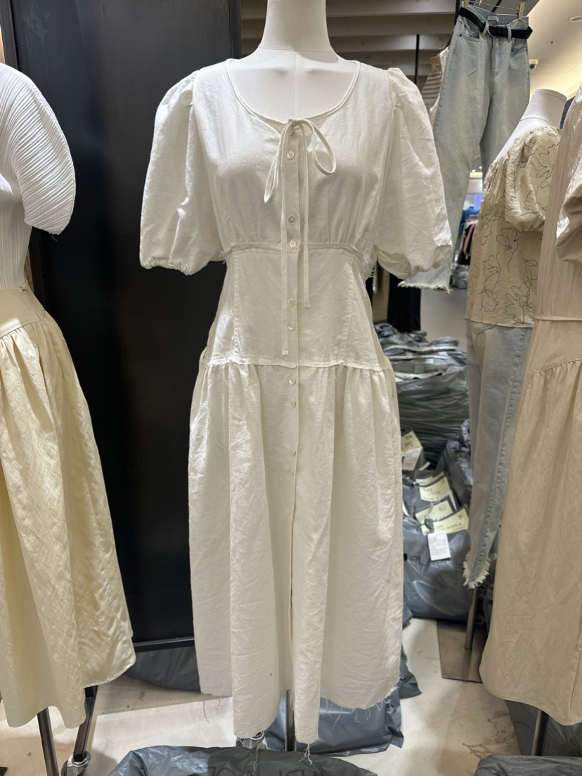 HUE韓國直郵東大門代購女裝新品24春夏人氣時尚職業連衣裙ERIA/HUE連衣裙圖色2