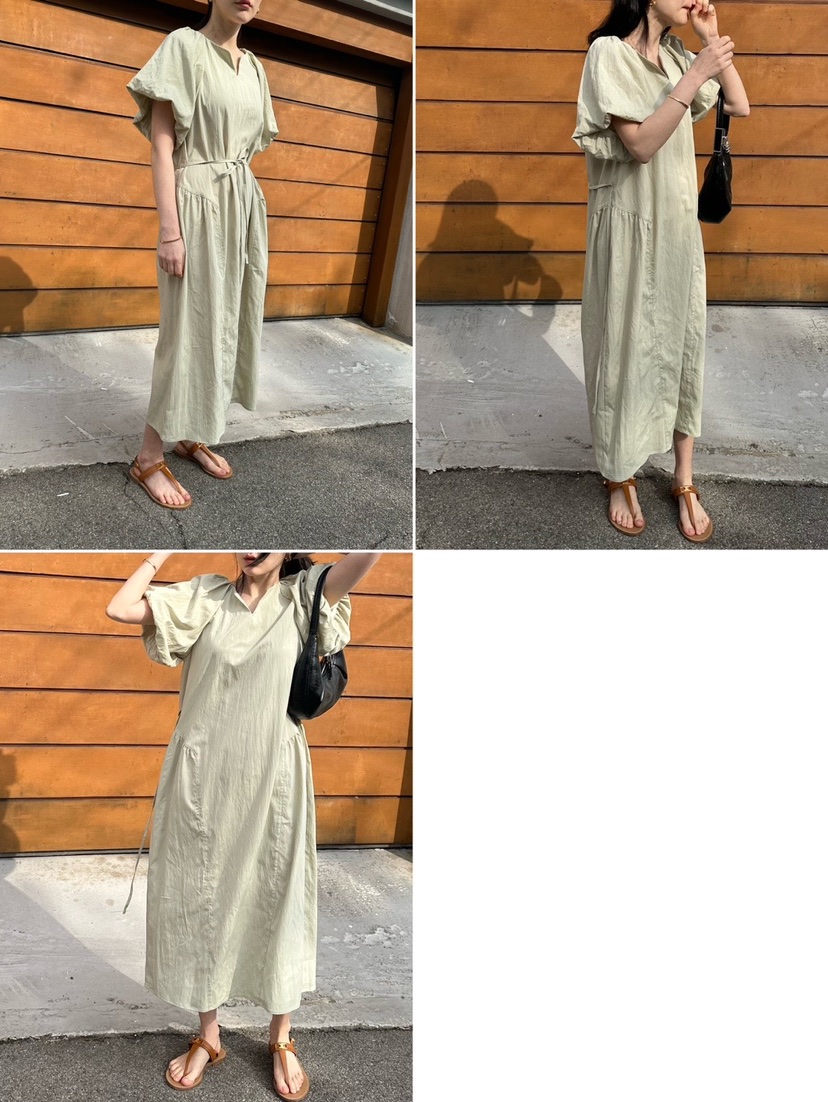HUE韓國直郵東大門實拍女裝新品熱賣真品時尚24春夏連衣裙ERIA/HUE連衣裙