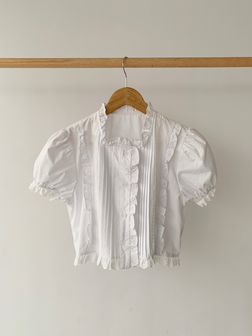 JKICHI韓國直郵東大門代購女裝新品真品人氣推薦襯衫蕾絲衫EDIT襯衫/蕾絲衫