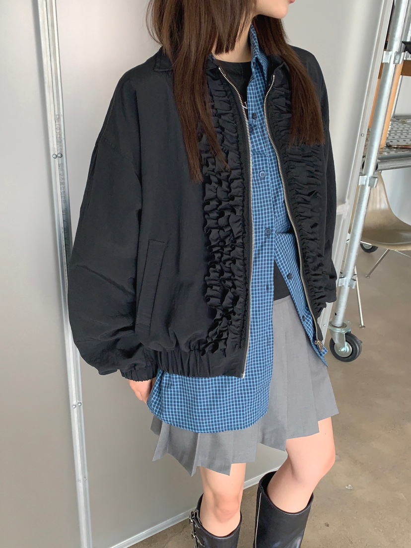 JKICHI韓國直郵東大門實拍女裝新款人氣職業休閑熱賣24春夏夾克EDIT夾克