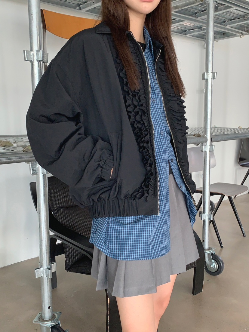 JKICHI韓國直郵東大門實拍女裝新款人氣職業休閑熱賣24春夏夾克EDIT夾克
