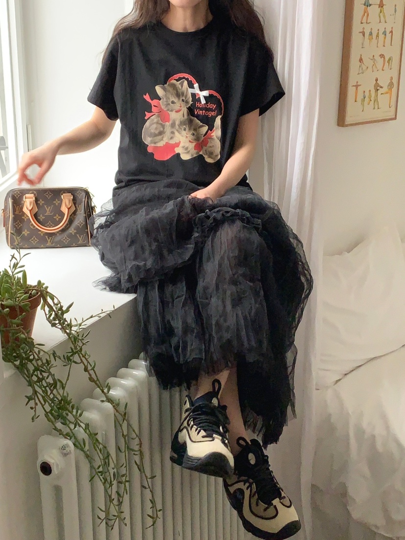 JKICHI韓國直郵東大門實拍女裝新款24春夏真品休閑時尚T恤EDITT恤