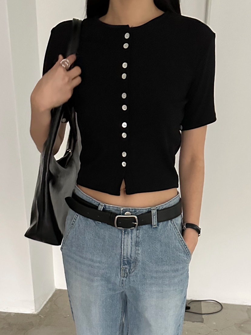 JADE MARKET韓國直郵東大門實拍女士新品休閑人氣時尚長袖T恤JADE MARKET長袖T恤