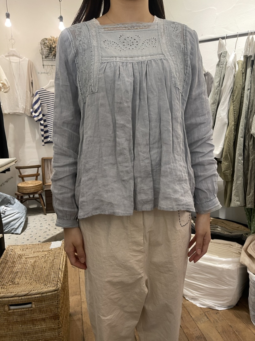 LE JARDINET韓國直郵東大門實拍女裝新品熱賣時尚襯衫蕾絲衫LE JARDINET襯衫/蕾絲衫圖色1