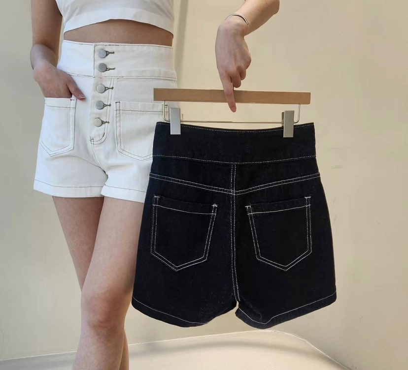 LULULALLA韓國直郵東大門實拍女裝新品人氣休閑時尚職業短褲LULULALLA短褲