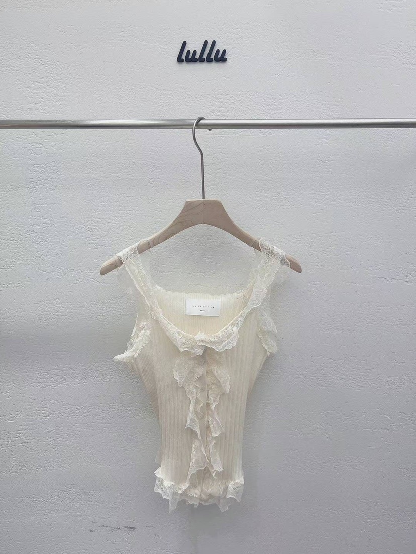 LULULALLA韓國直郵東大門代購女裝新款職業熱賣時尚吊帶背心LULULALLA吊帶/背心圖色1