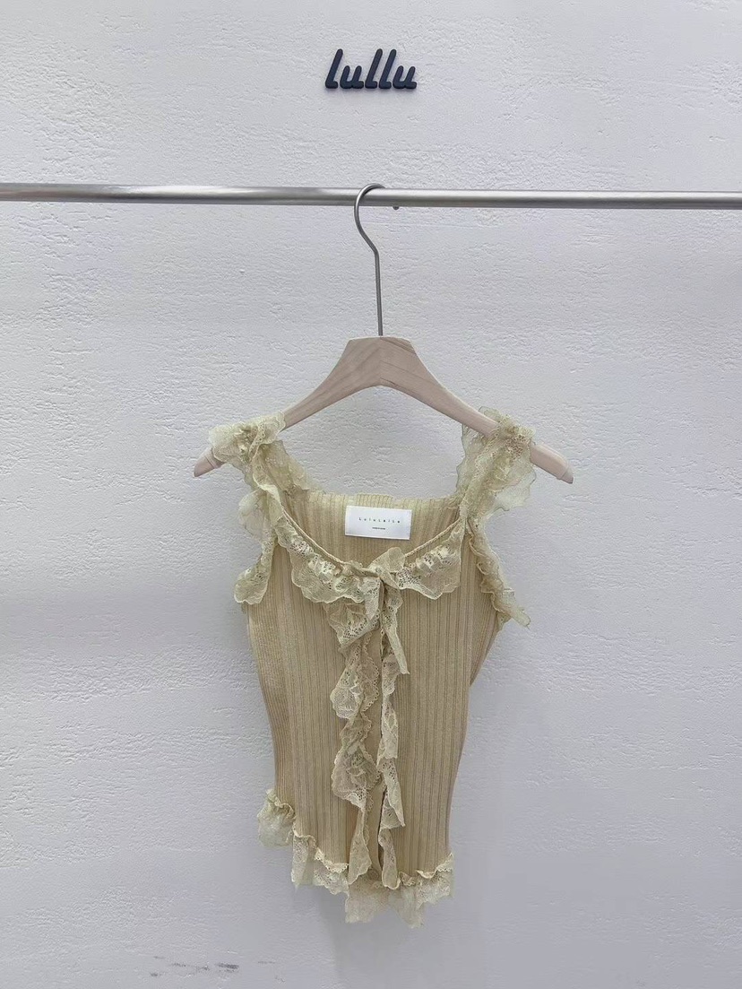 LULULALLA韓國直郵東大門代購女裝新款職業熱賣時尚吊帶背心LULULALLA吊帶/背心圖色3