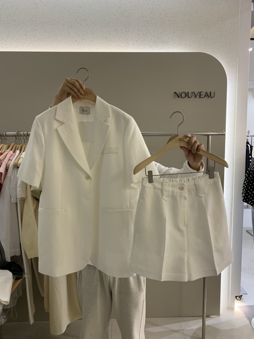NOUVEAU韓國直郵東大門實拍女裝新品24春夏推薦人氣熱賣短褲NOUVEAU短褲