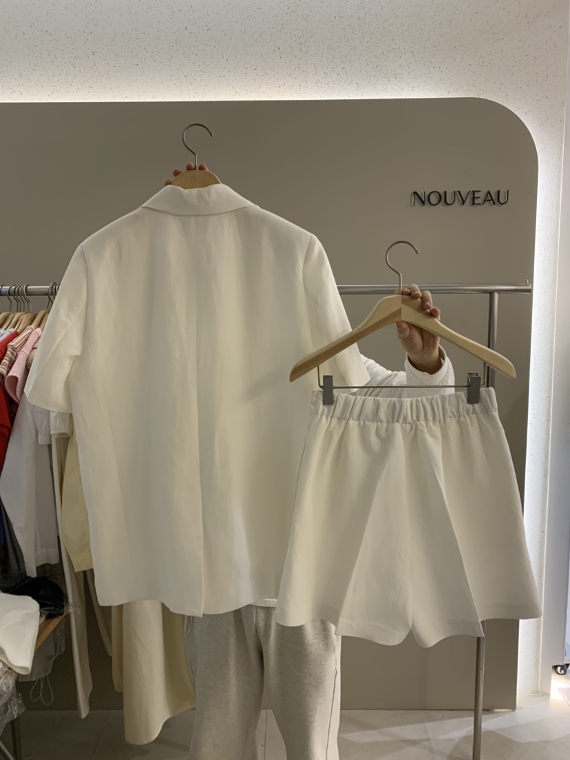 NOUVEAU韓國直郵東大門實拍女裝新品24春夏推薦人氣熱賣短褲NOUVEAU短褲