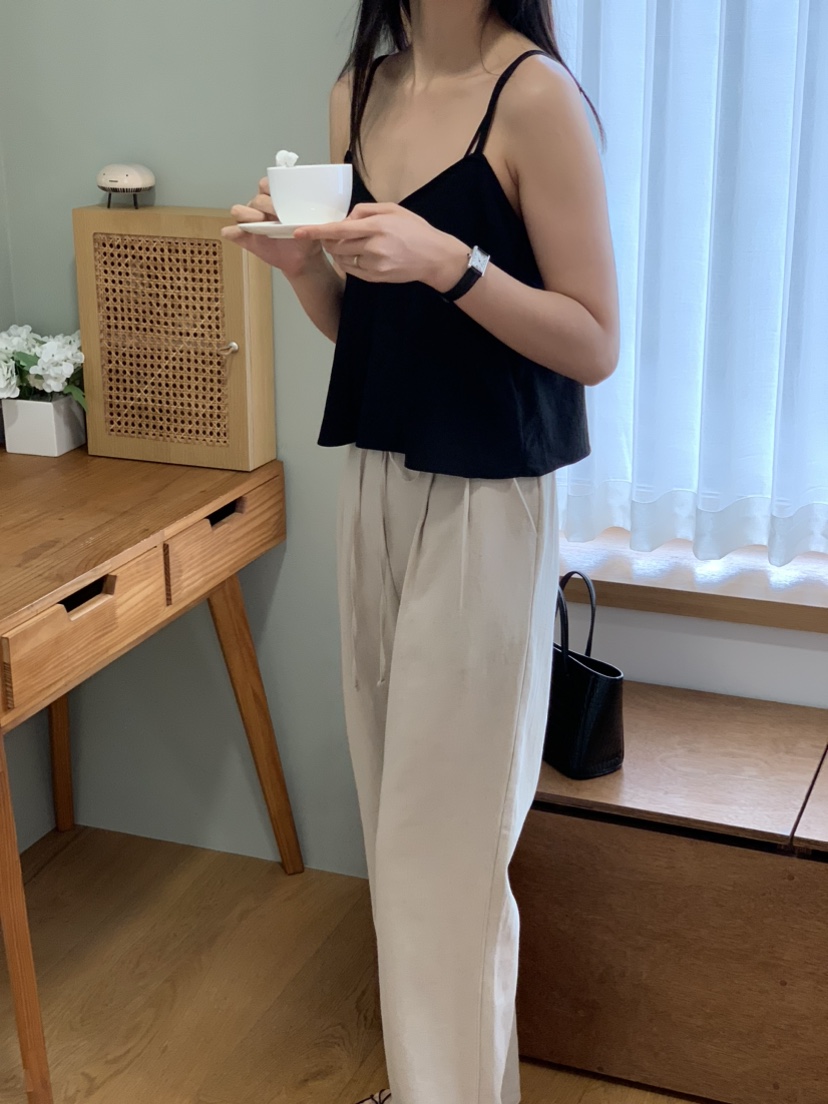 NOUVEAU直郵韓國代購女士新品時尚人氣推薦熱賣休閑吊帶背心NOUVEAU吊帶/背心