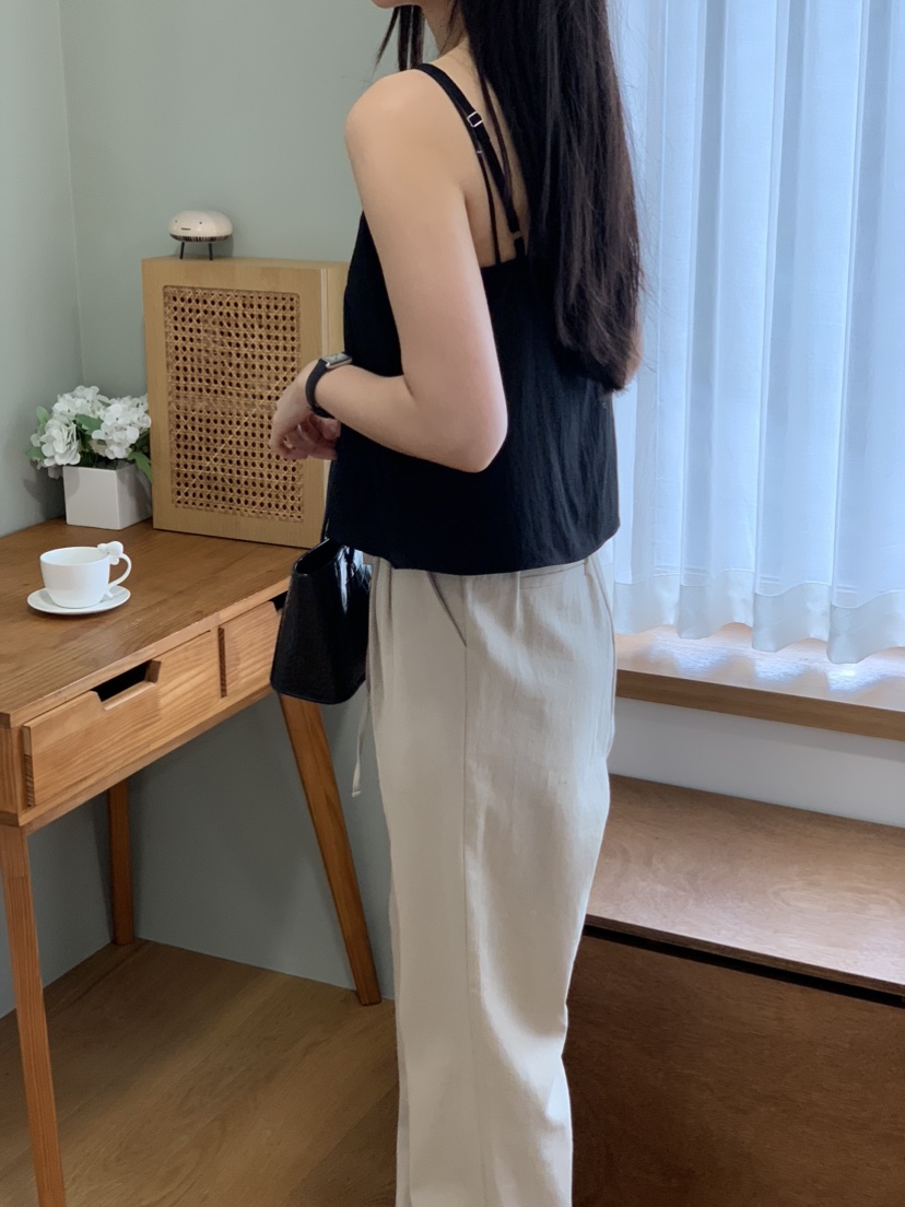 NOUVEAU直郵韓國代購女士新品時尚人氣推薦熱賣休閑吊帶背心NOUVEAU吊帶/背心