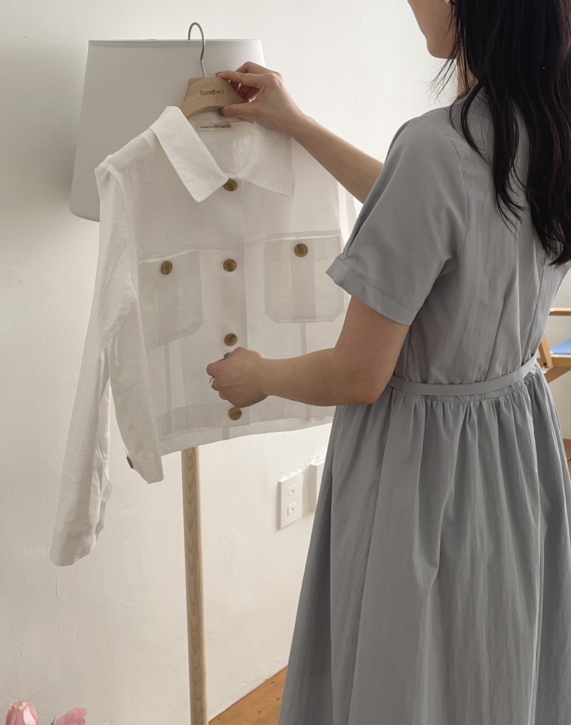 Sendtwo韓國直郵東大門代購女裝新款推薦人氣24春夏真品夾克SENDTWO夾克