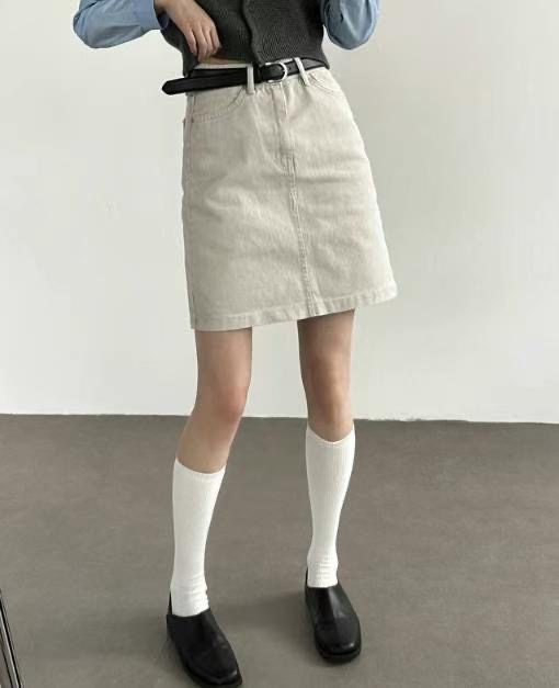 BYJEAN直郵韓國代購女裝新品人氣真品推薦職業半身裙中短裙POPO半身裙/中短裙圖色3