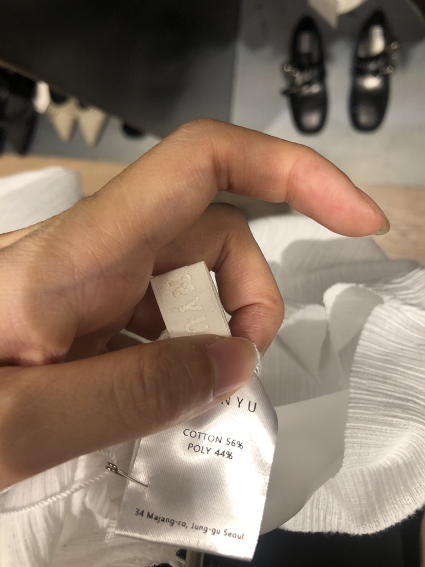 CCW韓國直郵東大門實拍女裝新款真品推薦職業熱賣時尚休閑T恤CCW--NYUNYUT恤