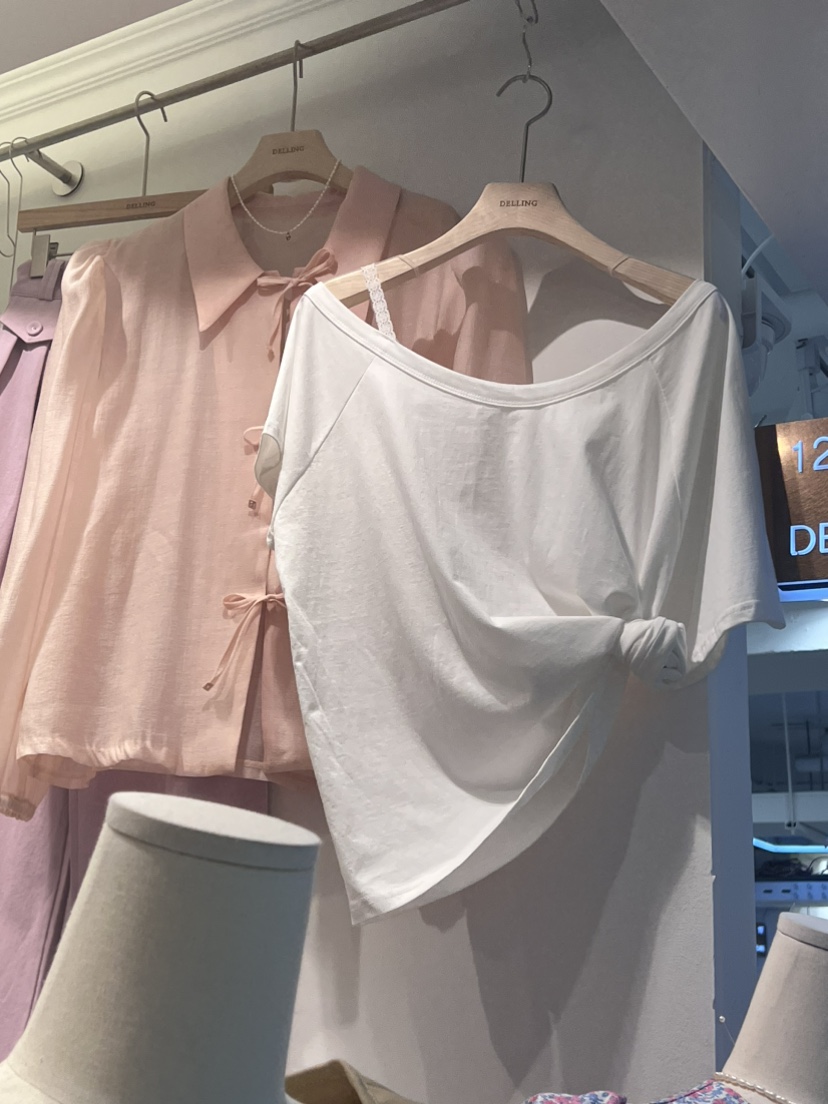 DELLING直郵韓國代購女裝新品推薦職業休閑時尚真品熱賣T恤DELLINGT恤