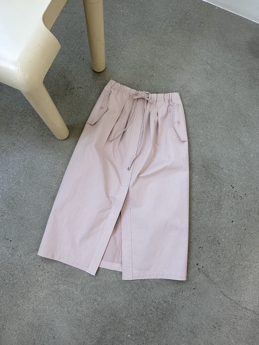 eRume韓國直郵東大門代購女裝新品人氣職業休閑時尚長裙綁帶ERUME長裙