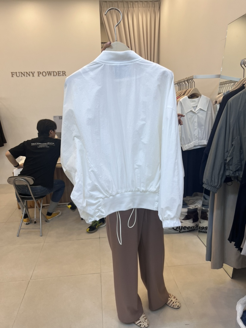 FUNNY POWDER直郵韓國代購女裝新款休閑推薦熱賣24春夏夾克THE FUNNY夾克